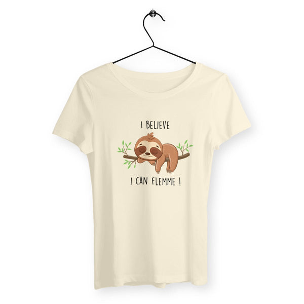 T-shirt femme - I believe I can flemme - #shop_name - Premium Plus