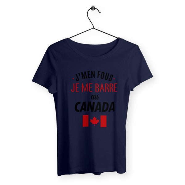 T-shirt femme - Je me barre au Canada - #shop_name - Premium Plus