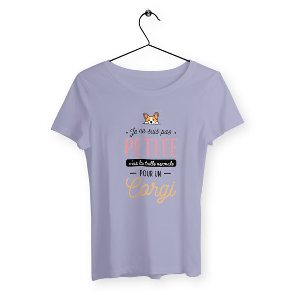 T-shirt femme - Je ne suis pas petite, c'est la taille normale pour un corgi - #shop_name - Premium Plus