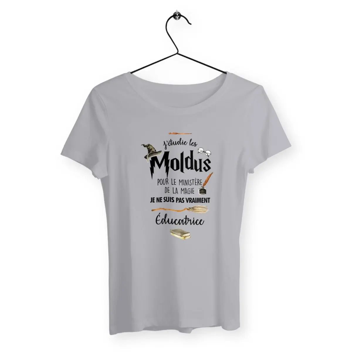 T-shirt femme Je ne suis pas vraiment éducatrice