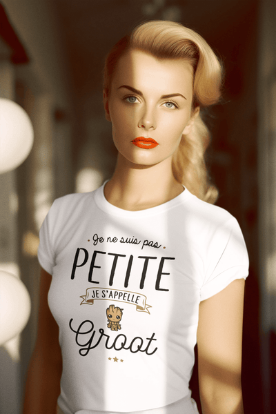 T-shirt femme - Je s'appelle Groot - #shop_name - Premium Plus