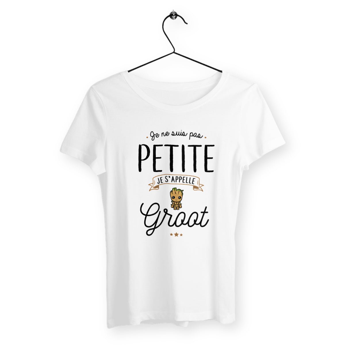 T-shirt femme - Je s'appelle Groot - #shop_name - Premium Plus