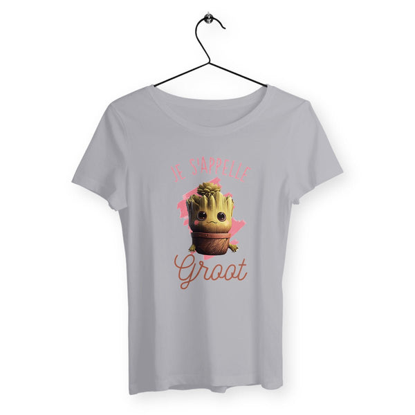 T-shirt femme - Je s'appelle Groot - #shop_name - Premium Plus