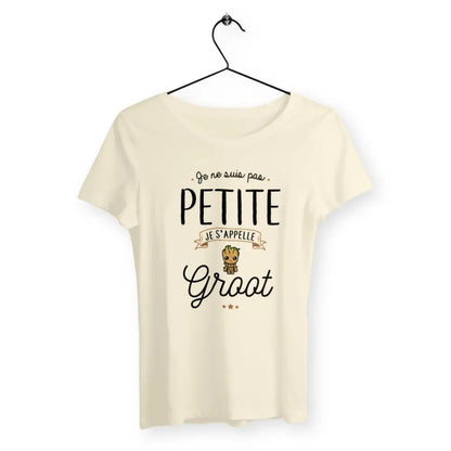 T-shirt femme - Je s'appelle Groot - #shop_name - Premium Plus