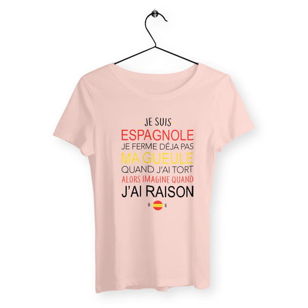 T-shirt femme - Je suis Espagnole - #shop_name - Premium Plus