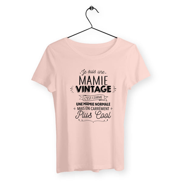 T-shirt femme - Je suis une mamie vintage - #shop_name - Premium Plus