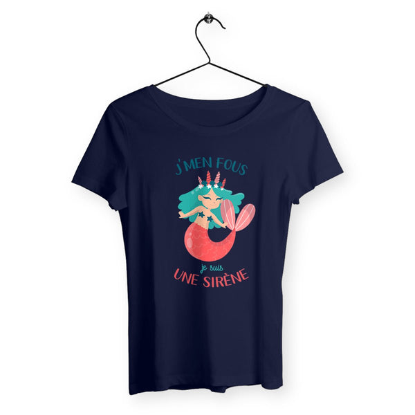 T-shirt femme - Je suis une sirène - #shop_name - Premium Plus