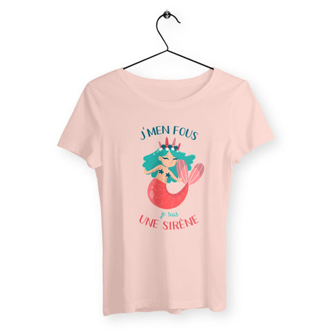 T-shirt femme - Je suis une sirène - #shop_name - Premium Plus