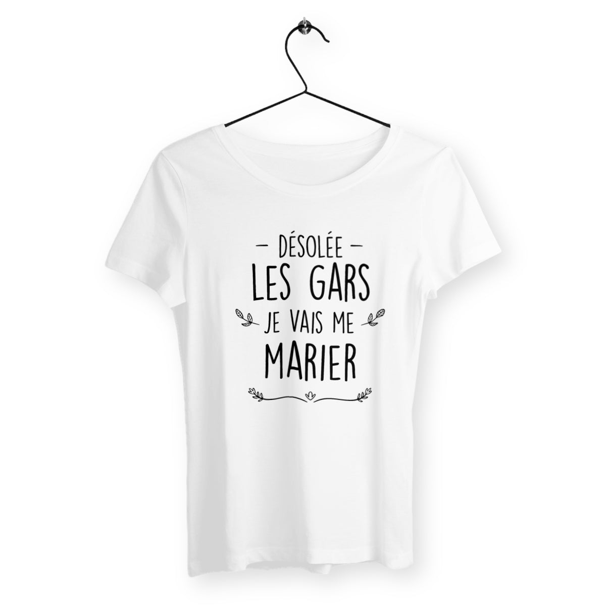 T-shirt femme - Je vais me marier - #shop_name - Premium Plus