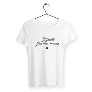 T-shirt femme - Joyeuse fête des mères - #shop_name - Premium Plus