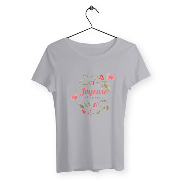 T-shirt femme - Joyeuse retraite - #shop_name - Premium Plus