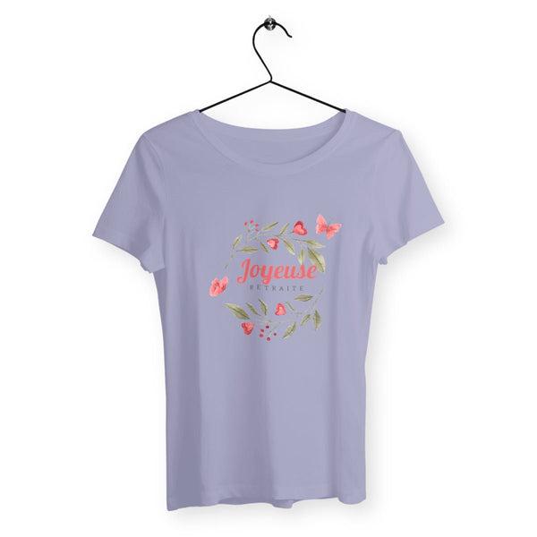 T-shirt femme - Joyeuse retraite - #shop_name - Premium Plus