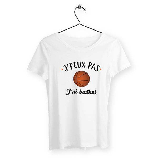 T-shirt femme - J'peux pas j'ai basket - #shop_name - Premium Plus