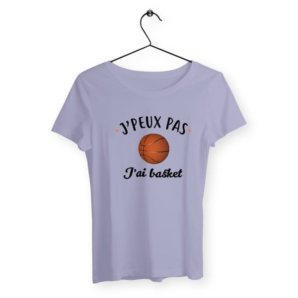 T-shirt femme - J'peux pas j'ai basket - #shop_name - Premium Plus