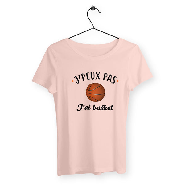 T-shirt femme - J'peux pas j'ai basket - #shop_name - Premium Plus