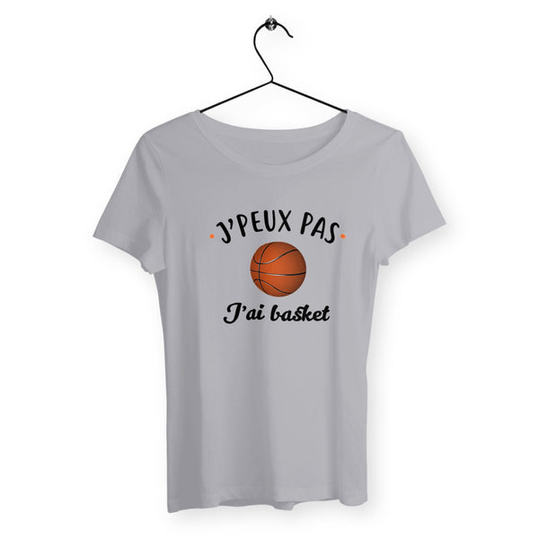 T-shirt femme - J'peux pas j'ai basket - #shop_name - Premium Plus