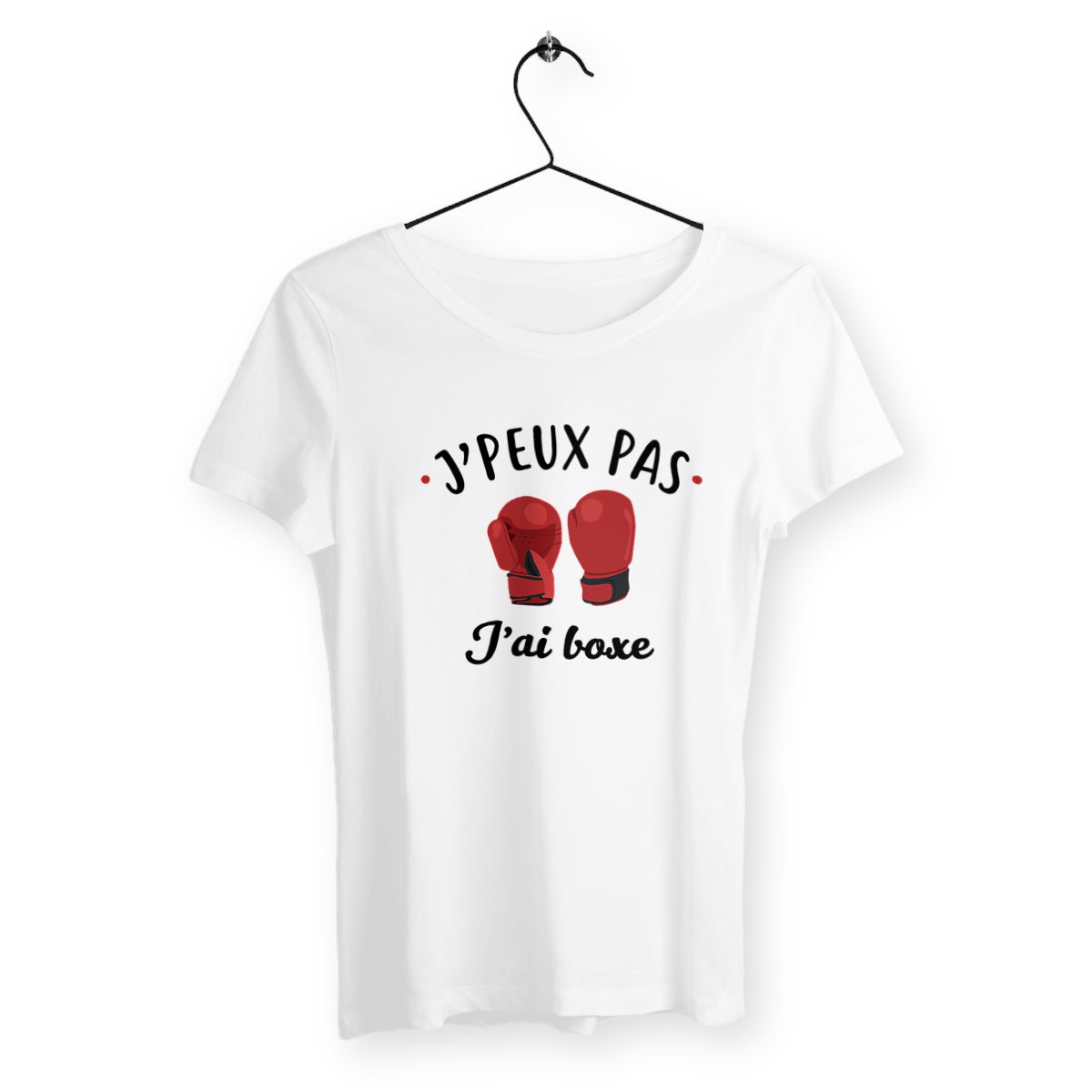 T-shirt femme - J'peux pas j'ai boxe - #shop_name - Premium Plus