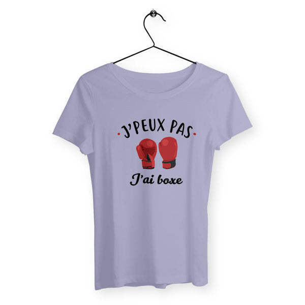 T-shirt femme - J'peux pas j'ai boxe - #shop_name - Premium Plus