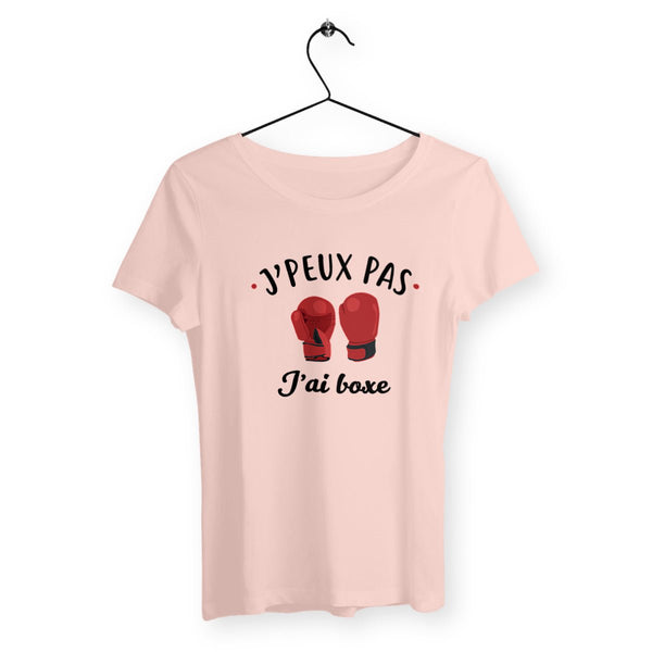 T-shirt femme - J'peux pas j'ai boxe - #shop_name - Premium Plus