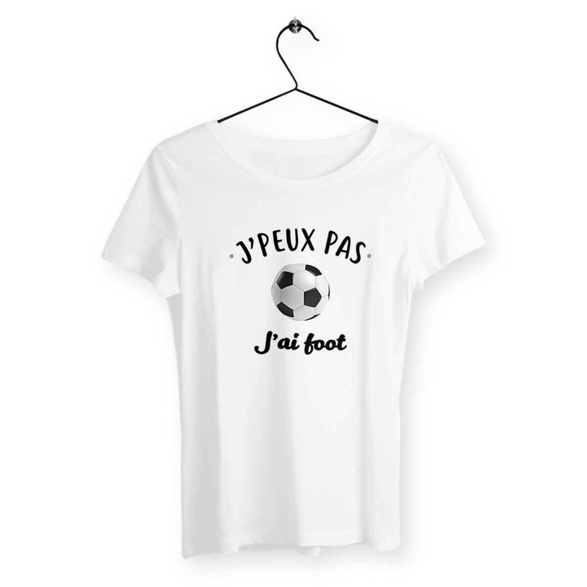 T-shirt femme - J'peux pas j'ai foot - #shop_name - Premium Plus