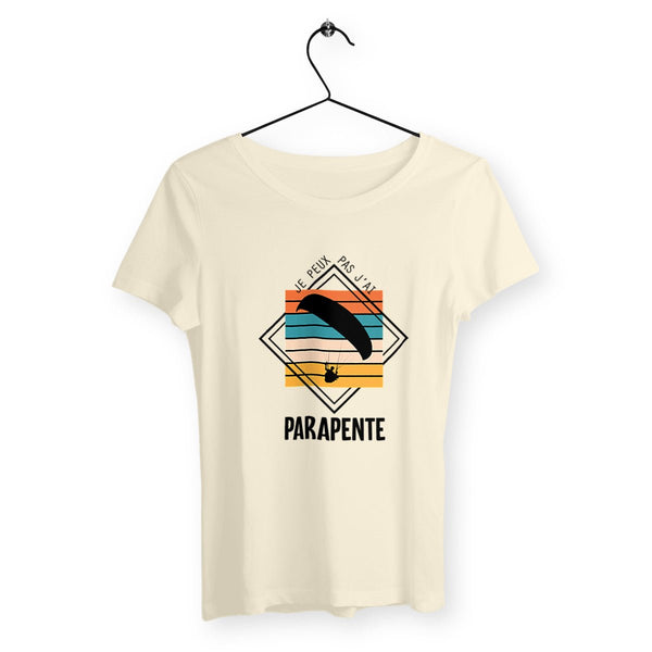 T-shirt femme - J'peux pas j'ai parapente - #shop_name - Premium Plus