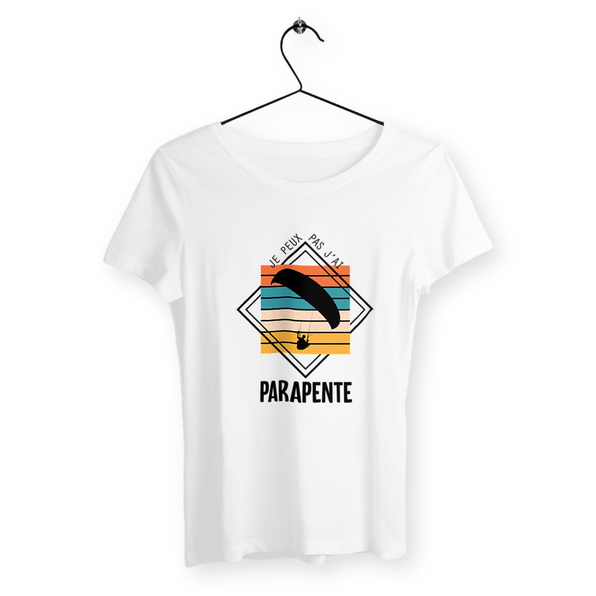 T-shirt femme - J'peux pas j'ai parapente - #shop_name - Premium Plus