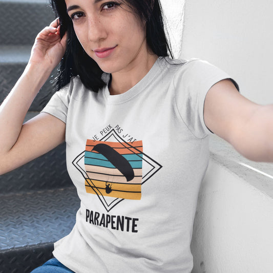 T-shirt femme J'peux pas j'ai parapente TPOP