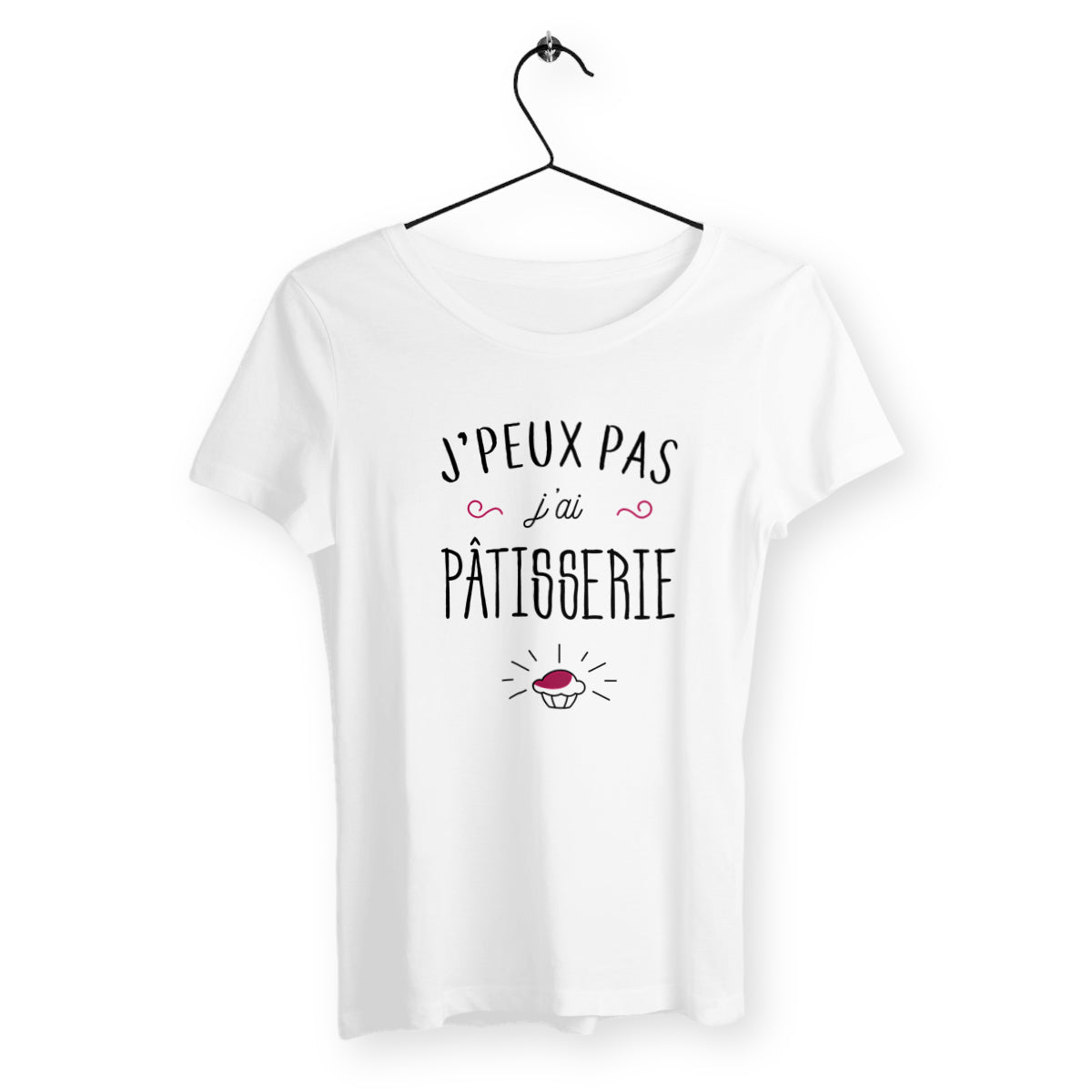 T-shirt femme - J'peux pas j'ai pâtisserie - #shop_name - Premium Plus