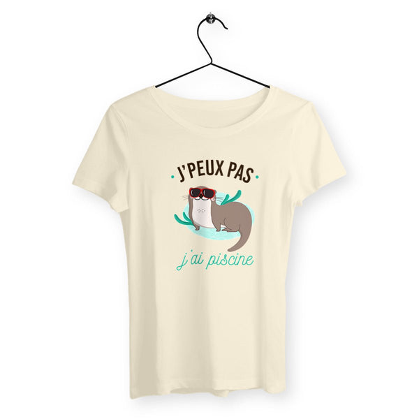 T-shirt femme - J'peux pas j'ai piscine - #shop_name - Premium Plus