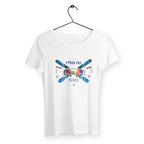 T-shirt femme - J'peux pas j'ai ski - #shop_name - Premium Plus