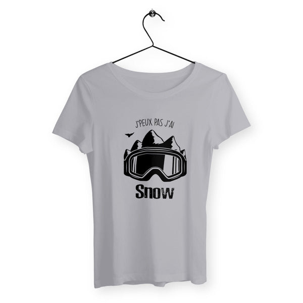 T-shirt femme - J'peux pas j'ai snow - #shop_name - Premium Plus