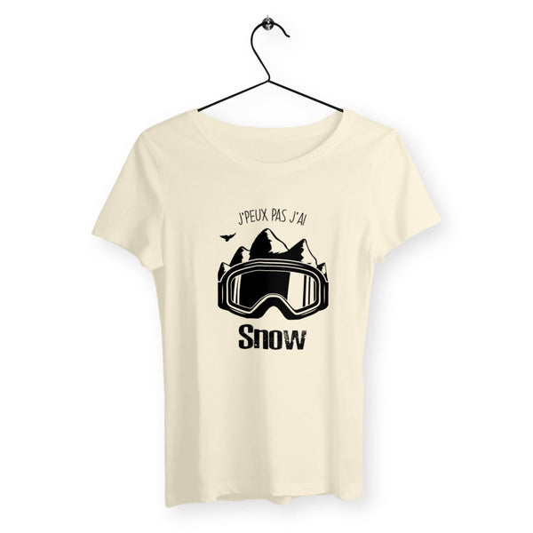 T-shirt femme - J'peux pas j'ai snow - #shop_name - Premium Plus