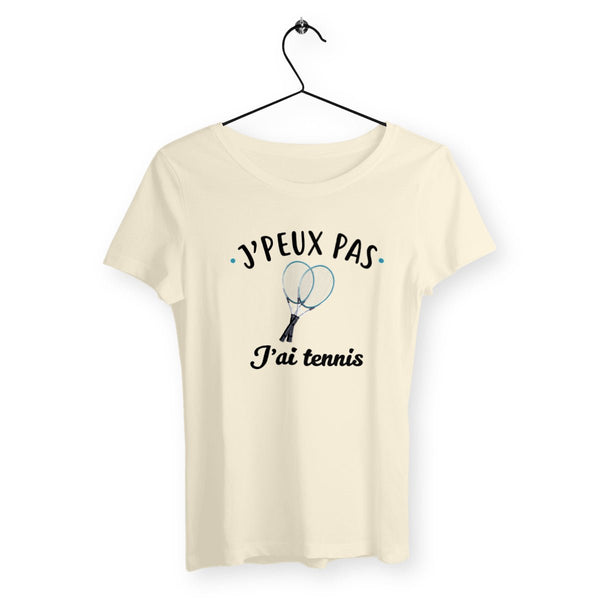 T-shirt femme - J'peux pas j'ai tennis - #shop_name - Premium Plus