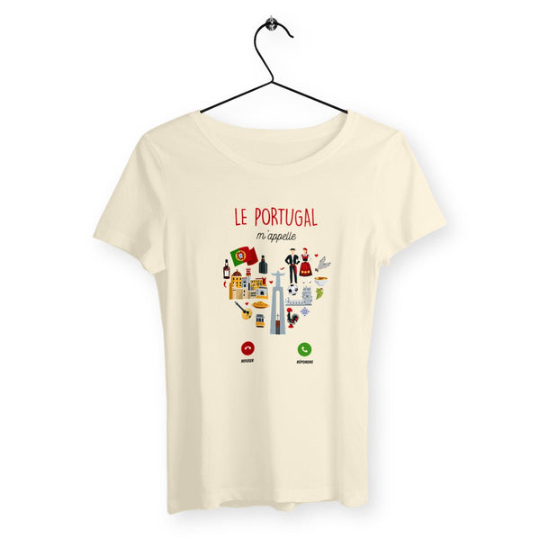 T-shirt femme - Le Portugal m'appelle - #shop_name - Premium Plus