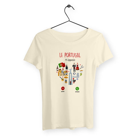 T-shirt femme - Le Portugal m'appelle - #shop_name - Premium Plus