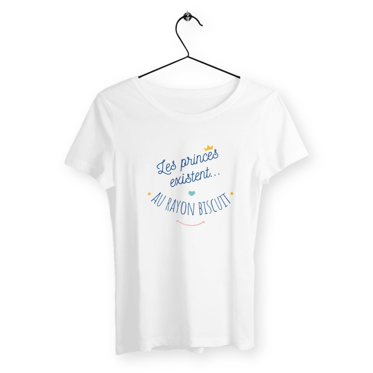 T-shirt femme - Les princes existent - #shop_name - Premium Plus