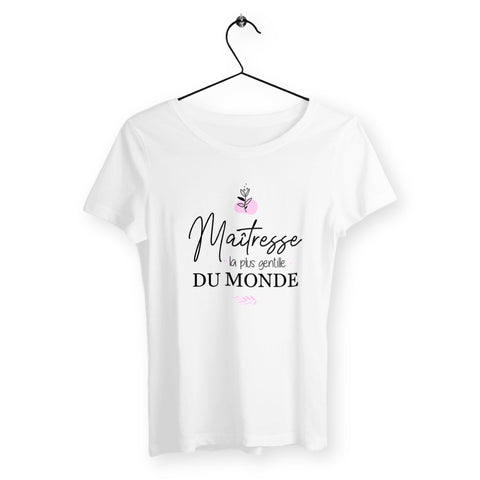 T-shirt femme - Maîtresse la plus gentille - #shop_name - Premium Plus