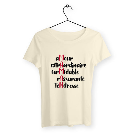 T-shirt femme - M.A.M.A.N - #shop_name - Premium Plus