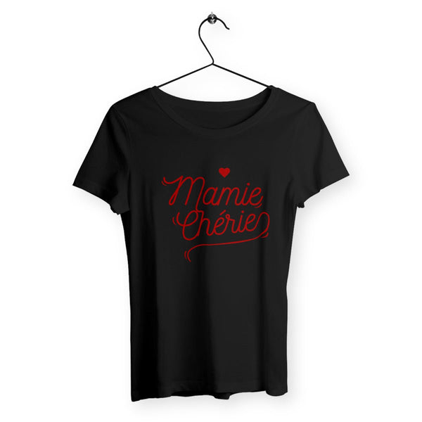 T-shirt femme - Mamie Chérie - #shop_name - Premium Plus