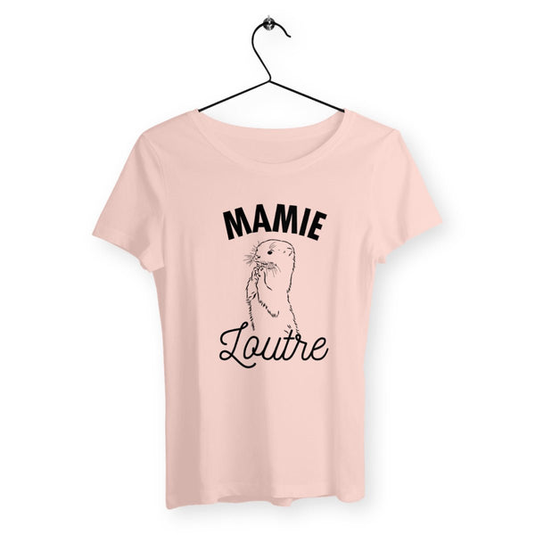 T-shirt femme - Mamie loutre - #shop_name - Premium Plus