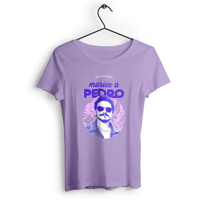 T-shirt femme Mentalement mariée à Pedro