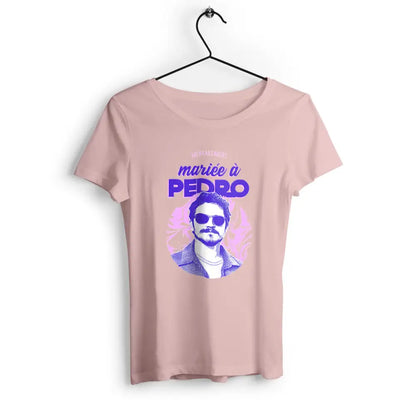 T-shirt femme Mentalement mariée à Pedro