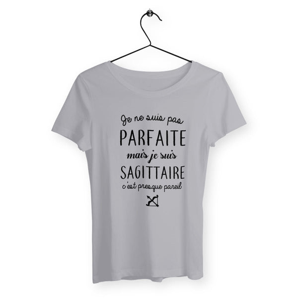 T-shirt femme - Pas parfaite mais sagittaire - #shop_name - Premium Plus