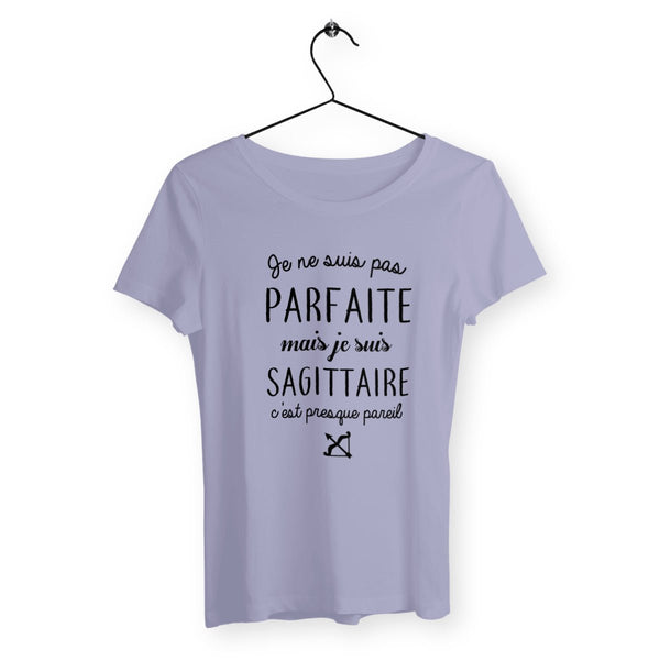 T-shirt femme - Pas parfaite mais sagittaire - #shop_name - Premium Plus