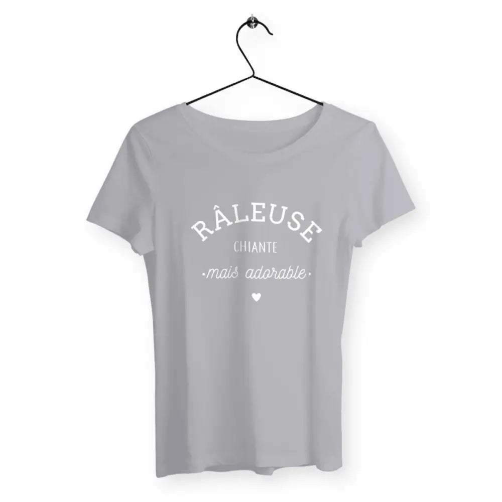 T-shirt femme - Râleuse chiante mais adorable - #shop_name - Premium Plus