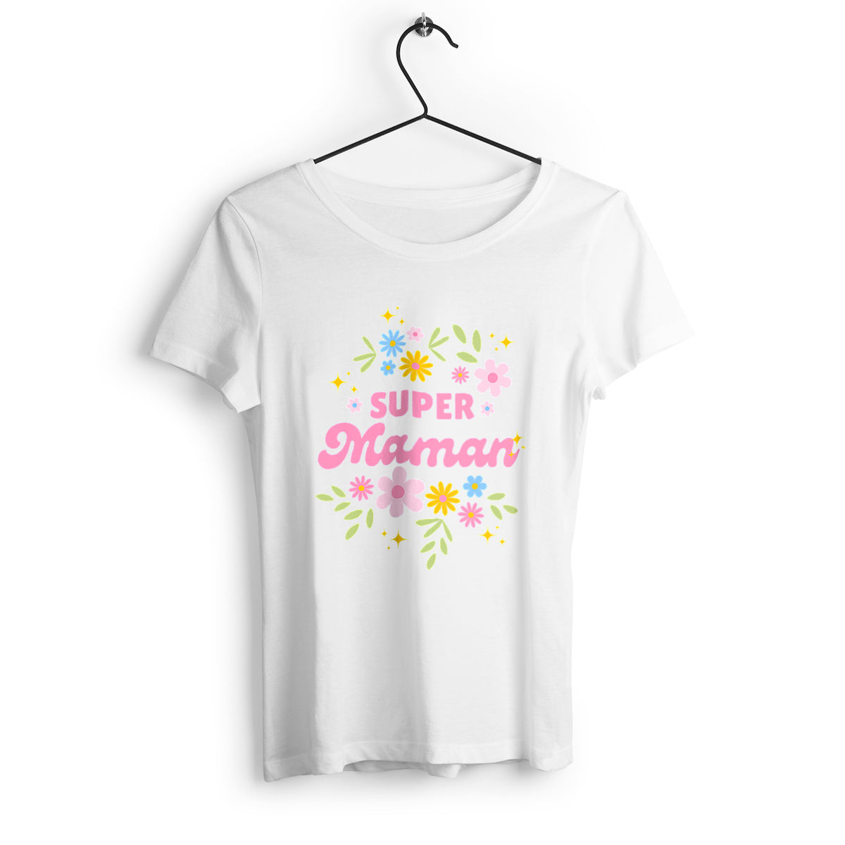 T-shirt femme Super maman