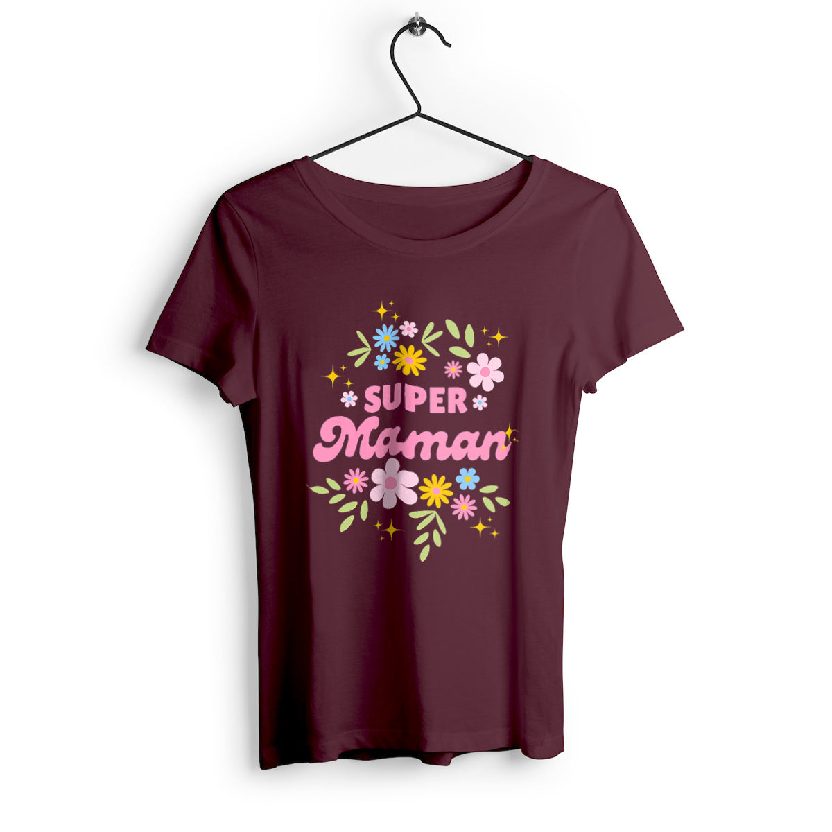 T-shirt femme Super maman