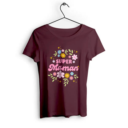 T-shirt femme Super maman