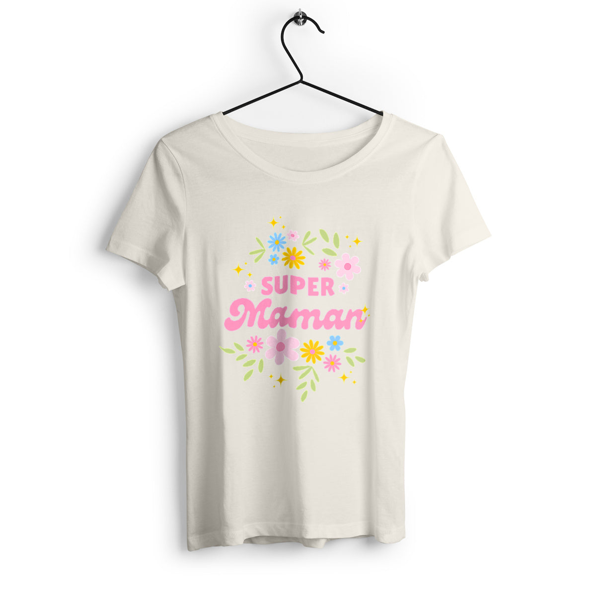 T-shirt femme Super maman