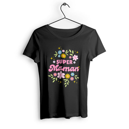 T-shirt femme Super maman
